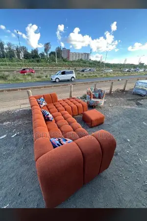 Orange Bubble L Sofa/L Sofa/L Shaped Sofa