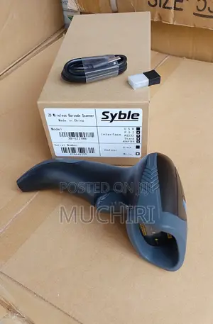 Wireless 2d Barcode Qr Code Scanner With Usb Receiver