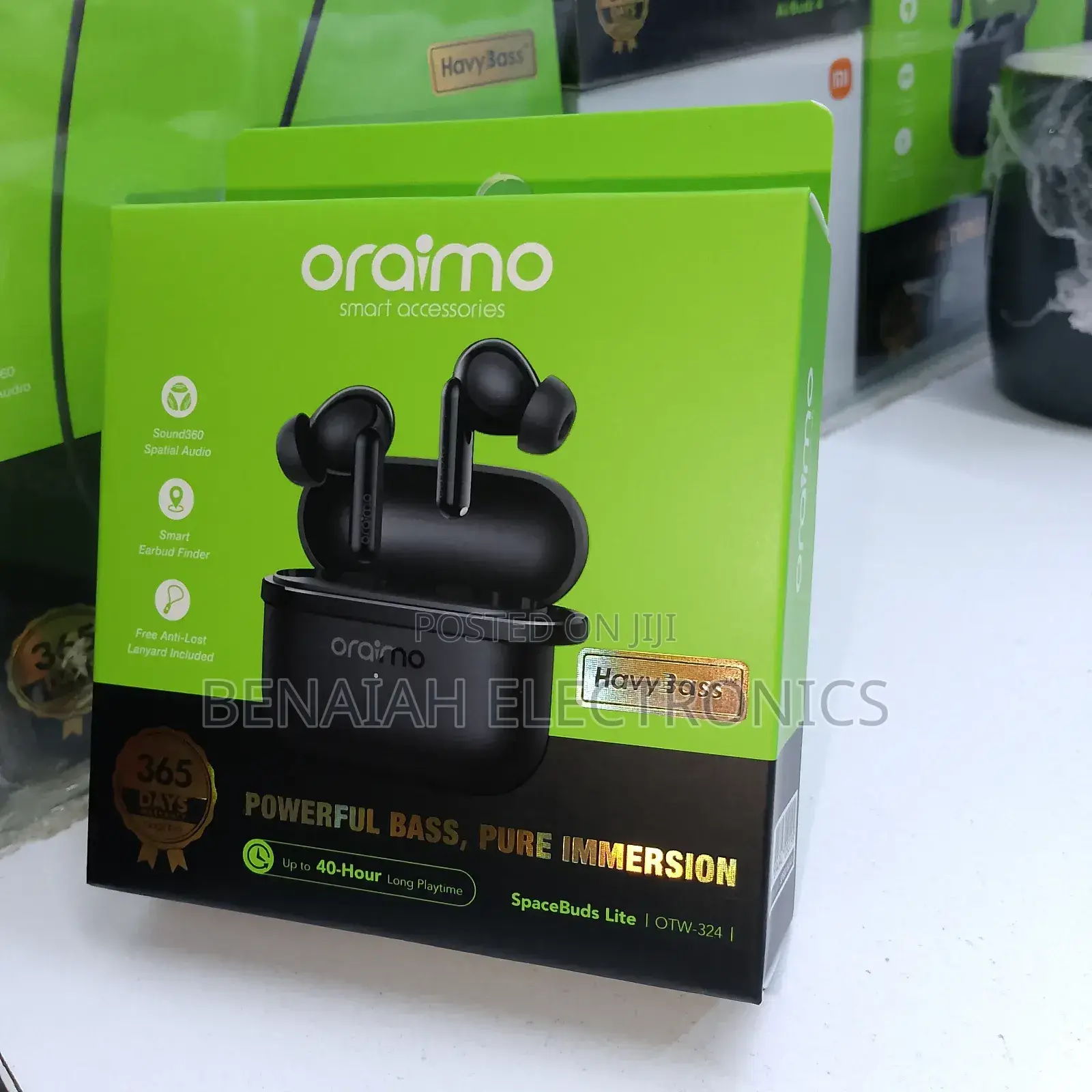 Oraimo Earbuds Space Buds Lite, Smart Earbuds Finder