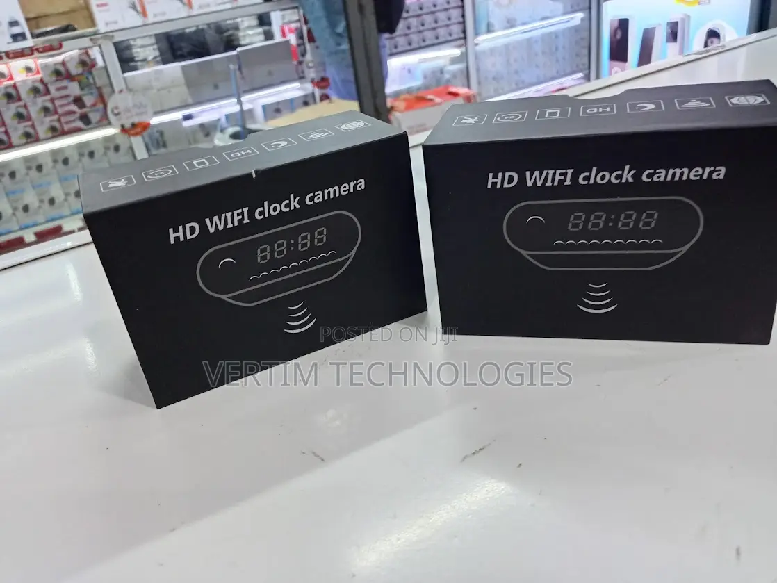 Wireless Clock Camera-Table Clock Camera