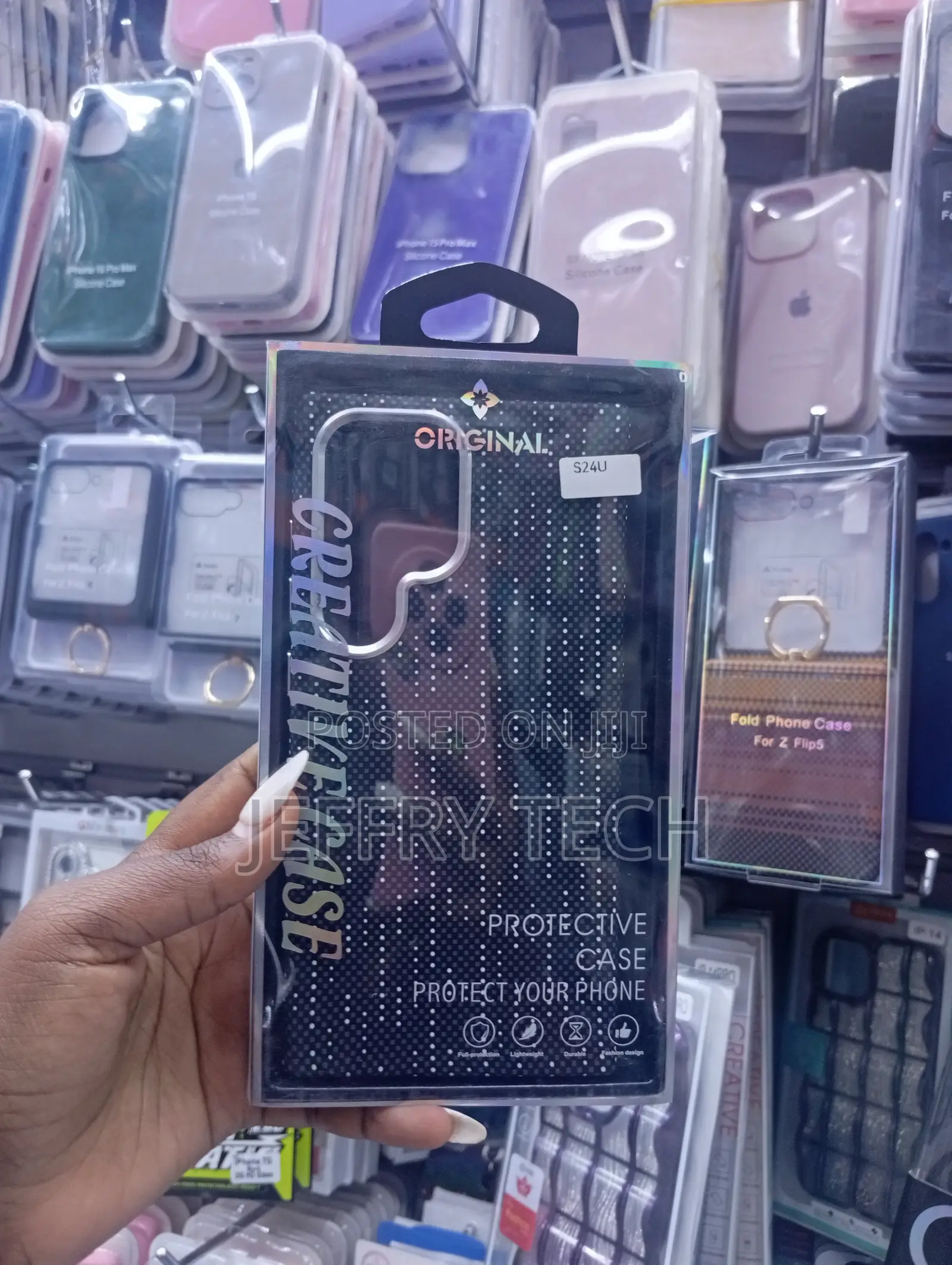 Samsung Galaxy S24 Ultra Black "Creative Case"