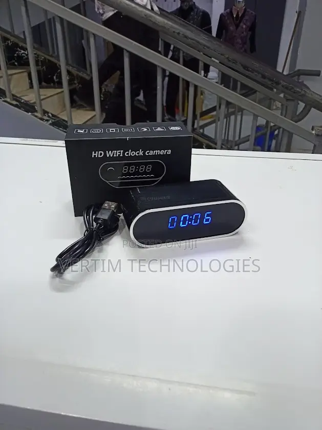 1080p Hd Mini Clock Camera Wireless