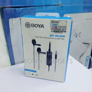 Boya by-M1dm Omnidirectional Lapel Mic 4m Cable Set