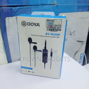 Boya by-M1dm Professional Dual Mic for Content Creation