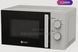 Nunix 20 Litres Manual Setting Microwave Oven With Door Handle