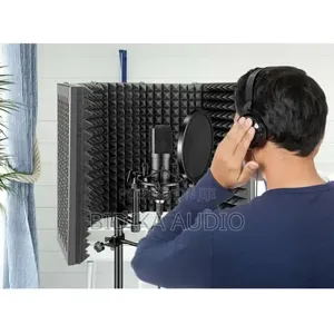 Portable Vocal Booth Ambient Reflection Filter( 5 Panels)