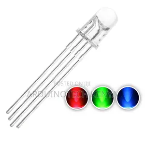 RGB Led 5mm 4-Pin Red Green Blue Light Emitting Diode.