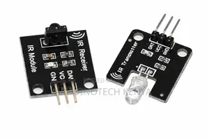 1 Set 38khz Ir Infrared Transmitter and Receiver Sensor Module Kit.