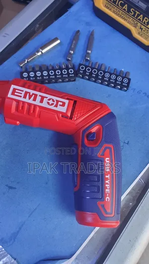 Emtop Lithium-Ion Cordless Screwdriver- Ecsr0803