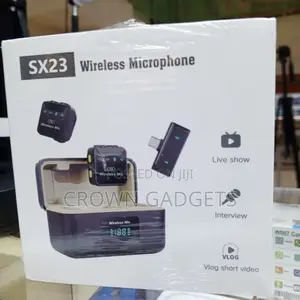 Sx23 Plug Play Wireless Mic Interview Content Creator