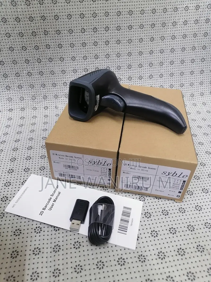 Barcode Scanner Handheld Usb Wireless Bar Code Reader Xb 6221