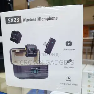 Sx23 Wireless Lavalier Microphone Set