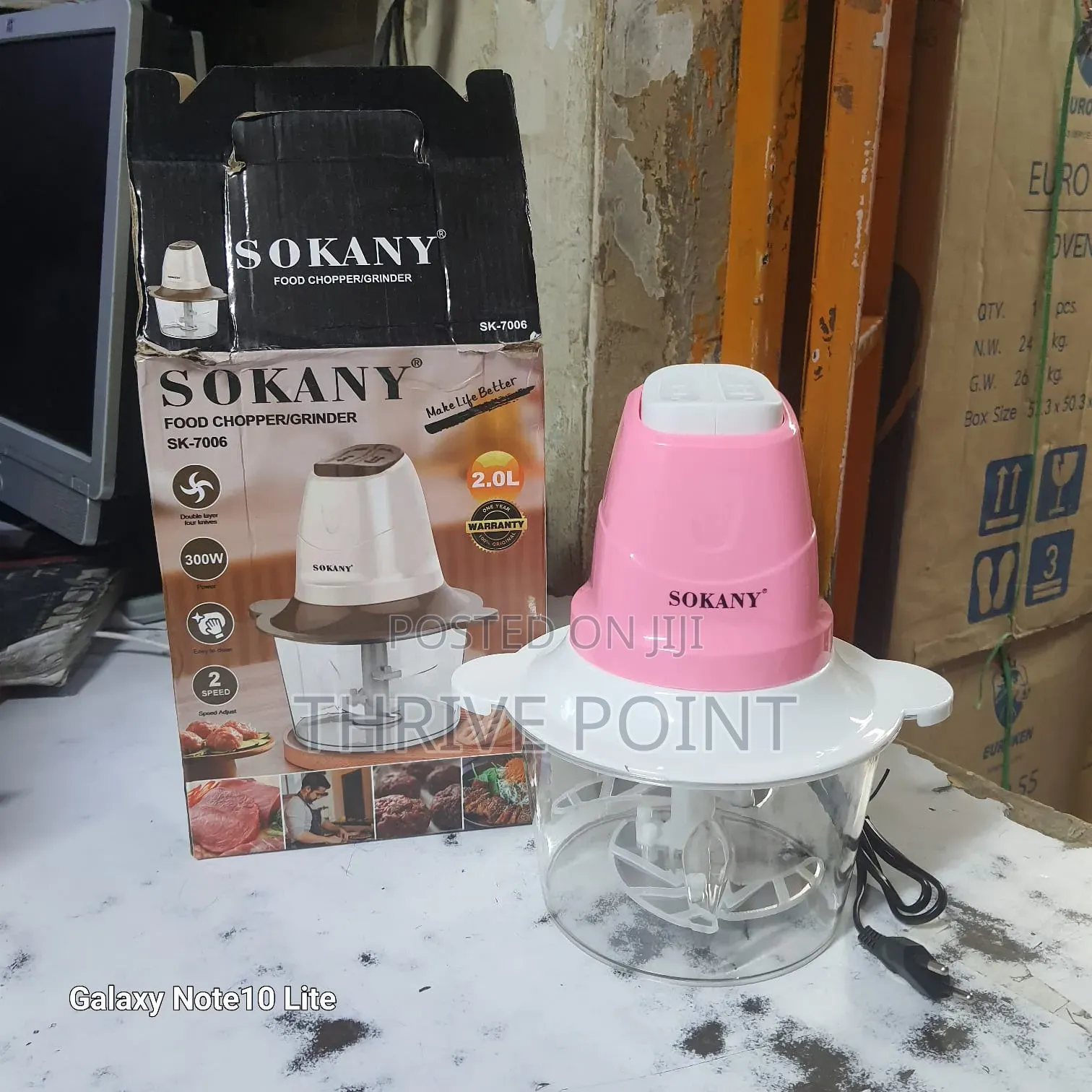 2l Sokany Electric Foodchopper/Grinder