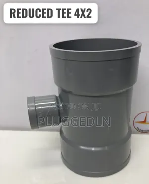 PVC Reduced Tee Pipe Fitting.