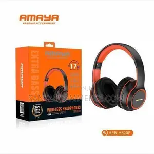 Amaya Pulsebass Pro Wireless Headphones Noise Reduction Aeb-H520f