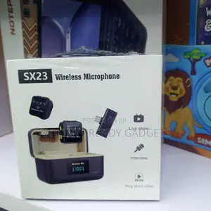 Sx23 Lapel Mic Set iPhone Android Camera Plug Play