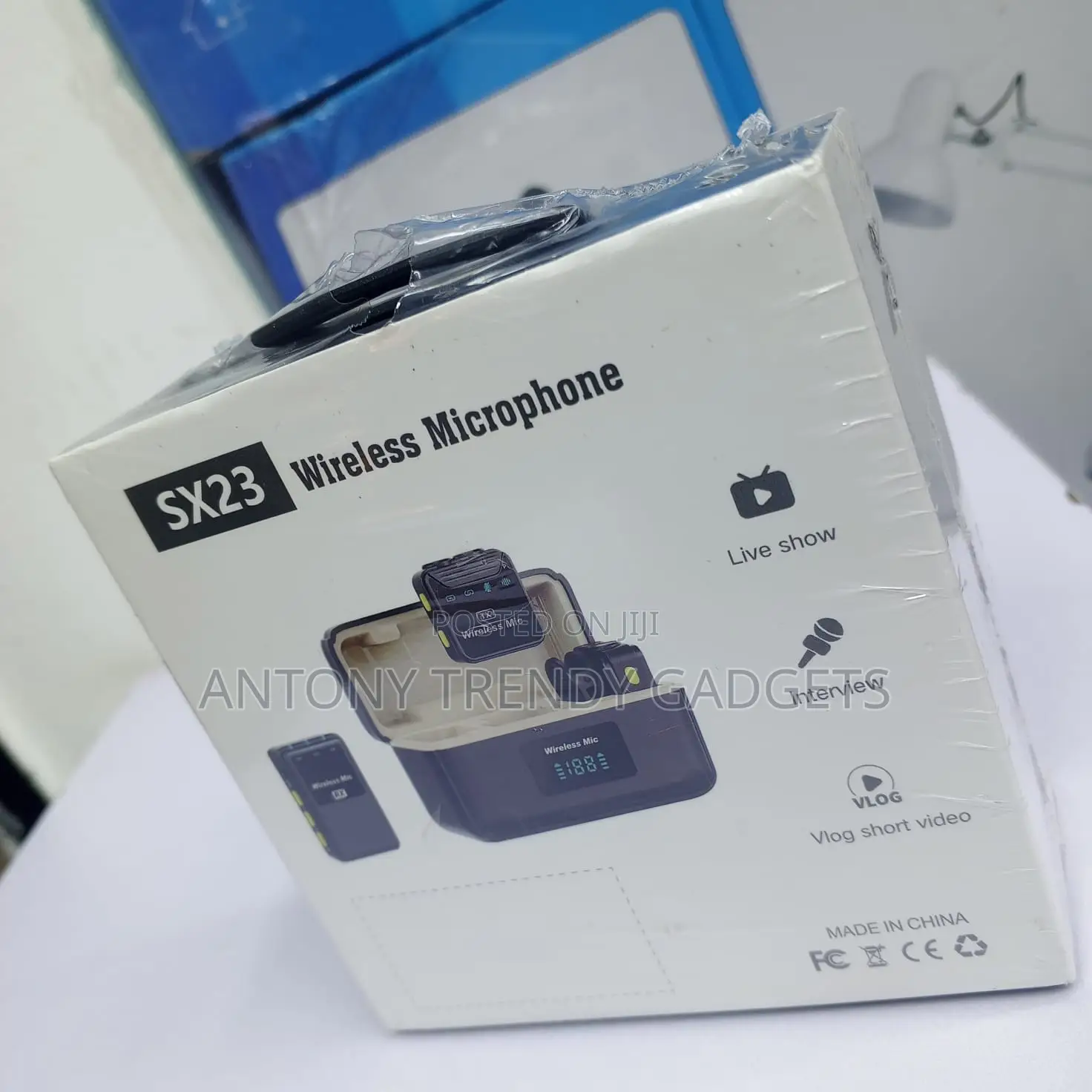 Sx23 Lapel Mic Set iPhone Android Camera Plug Play