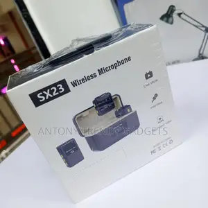 Sx23 Wireless Vlogging Mic Digital Display Charging Case