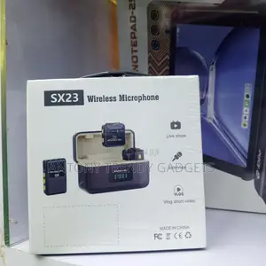 Sx23 Interview Wireless Microphone 9h Battery 40m Range