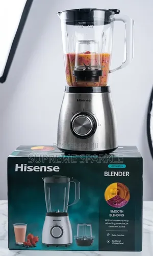 Hisense 1.5l Blender 2 in 1 Silver