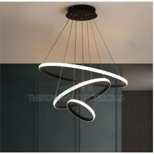 Ring Adjustable Hanging Ceiling Lamp Chandelier Pendant Light