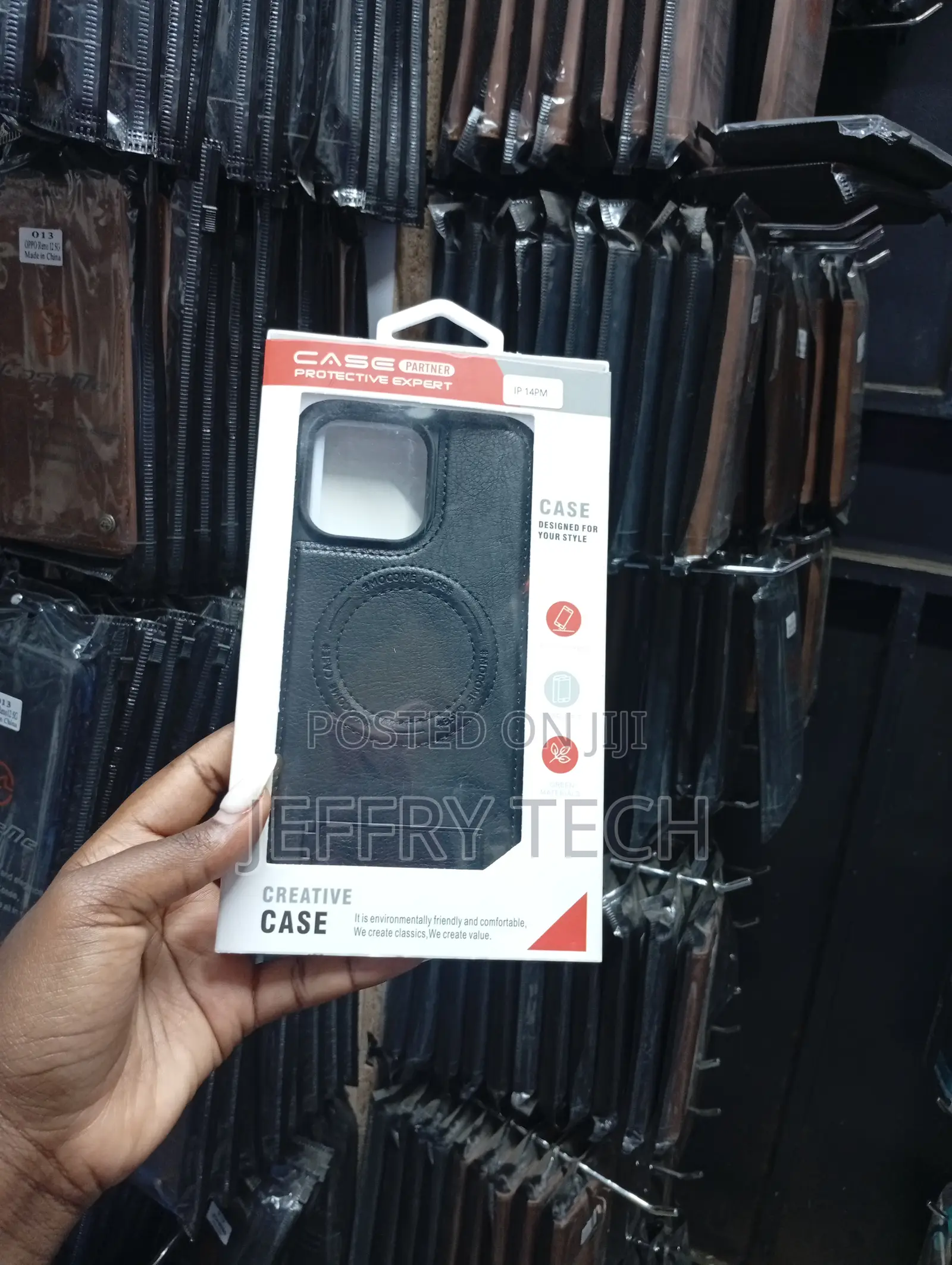 iPhone 14 Pro Maxmagsafe-Compatible Leather Phone Case