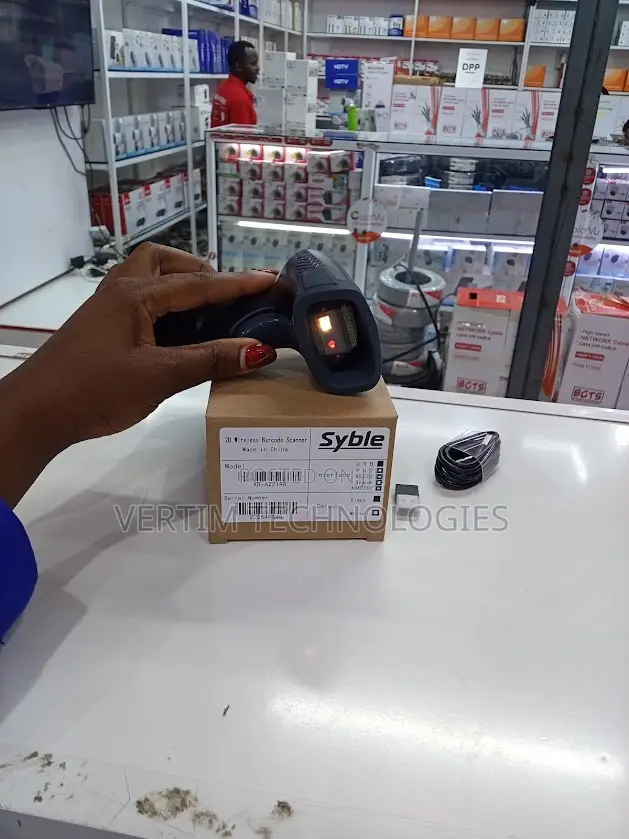 Syble Light Weight 2d Wireless Barcode Scanner Xb 6221rb