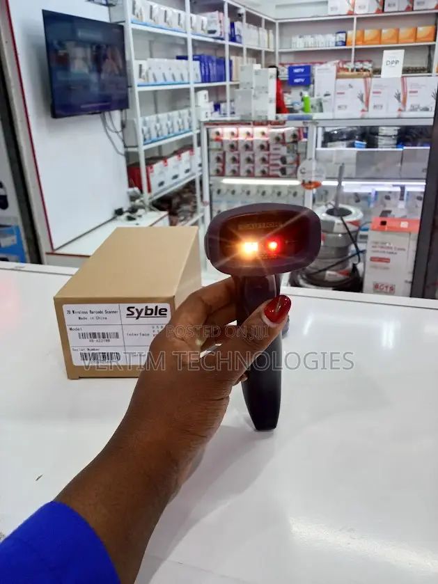 Xb-6221rb Long Range 2d Wireless Barcode Scanner With Bluetooth