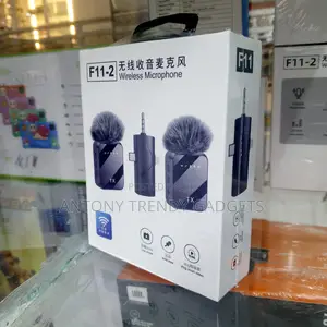 F11-2 Wireless Lavalier Mic iPhone Android Camera Set