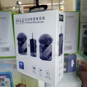 F11-2 Vlogging Wireless Mic Type-C Lightning Camera Support