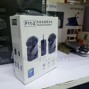 F11-2 Wireless Mic Set For Live Streaming Content Creation