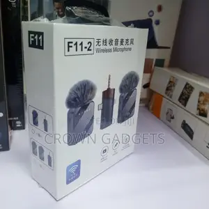 F11-2 Dual Lavalier Mic Noise Reduction Live Streaming
