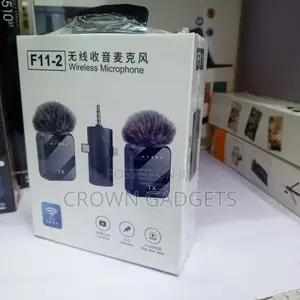 F11-2 Wireless Microphone Set for Vlog Podcast Recording
