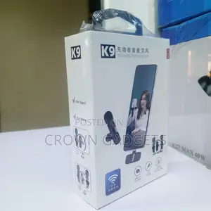 Wireless Lavalier Mic Set iPhone Android Vlogging Kit
