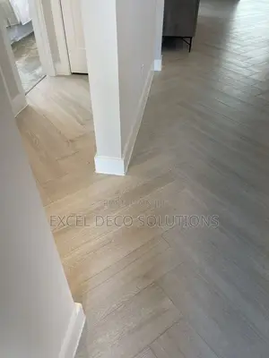 Herringbone SPC Flooring for Elegant and Modern Floor Finishing Use