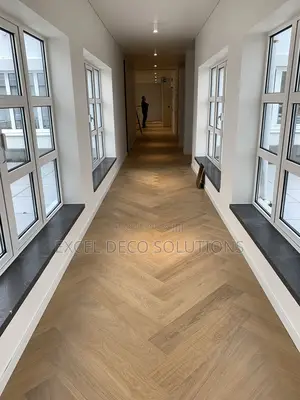 Herringbone SPC Flooring for High End Interior and Floor Decoration