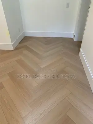Herringbone SPC Flooring for Durable and Decorative Floor Use Areas
