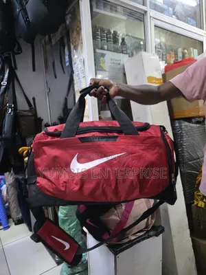 Reddish Nike Gym Bags