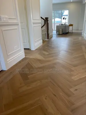 Herringbone SPC Flooring for Luxury, Strong and Long Lasting Floor Use