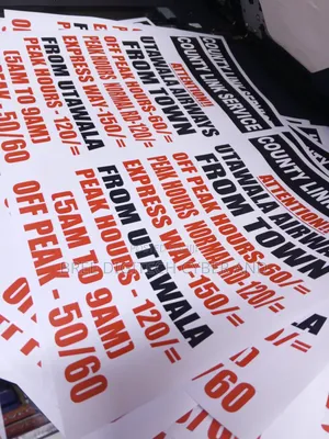 Self Adhesive Stickers Printing