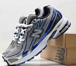New Balance 740 Grey Blue Sneakers