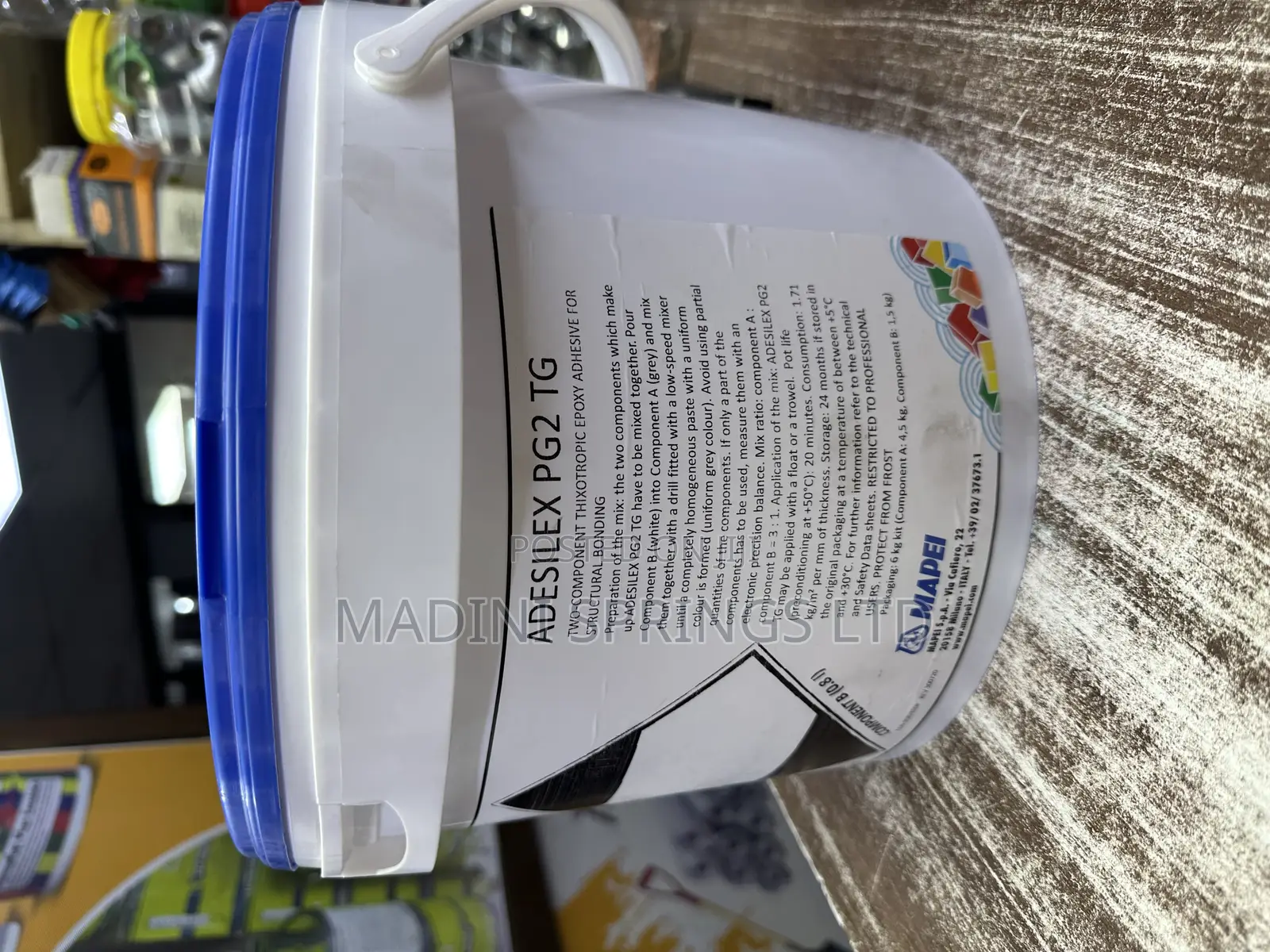 Mapei Adesilex Pg4 and Pg2 (Epoxy Based Structural Adhesive Kit)