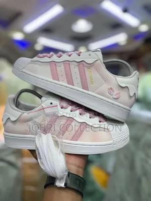 Ladies Adidas Superstar Cherry Blossom Sneakers