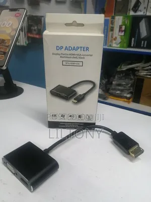 Display Port to Hdmi Vga Adapter