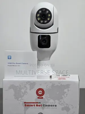 V380 Pro 360 Wifi Dual Lens Wireless Security CCTV Indoor Bulb Camera