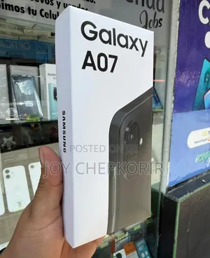 New Samsung Galaxy A07 4G 128 GB Black
