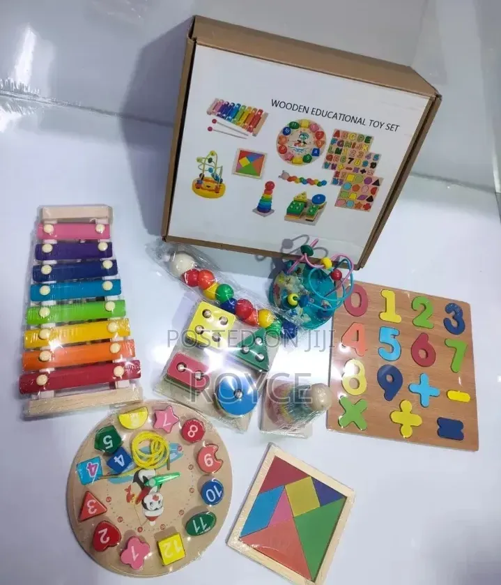 Educational Wooden Toy Set
