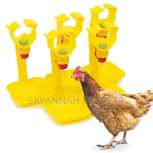 Automatic Plastic Chicken Nipple Drip Cup Drinkers Water Feeders