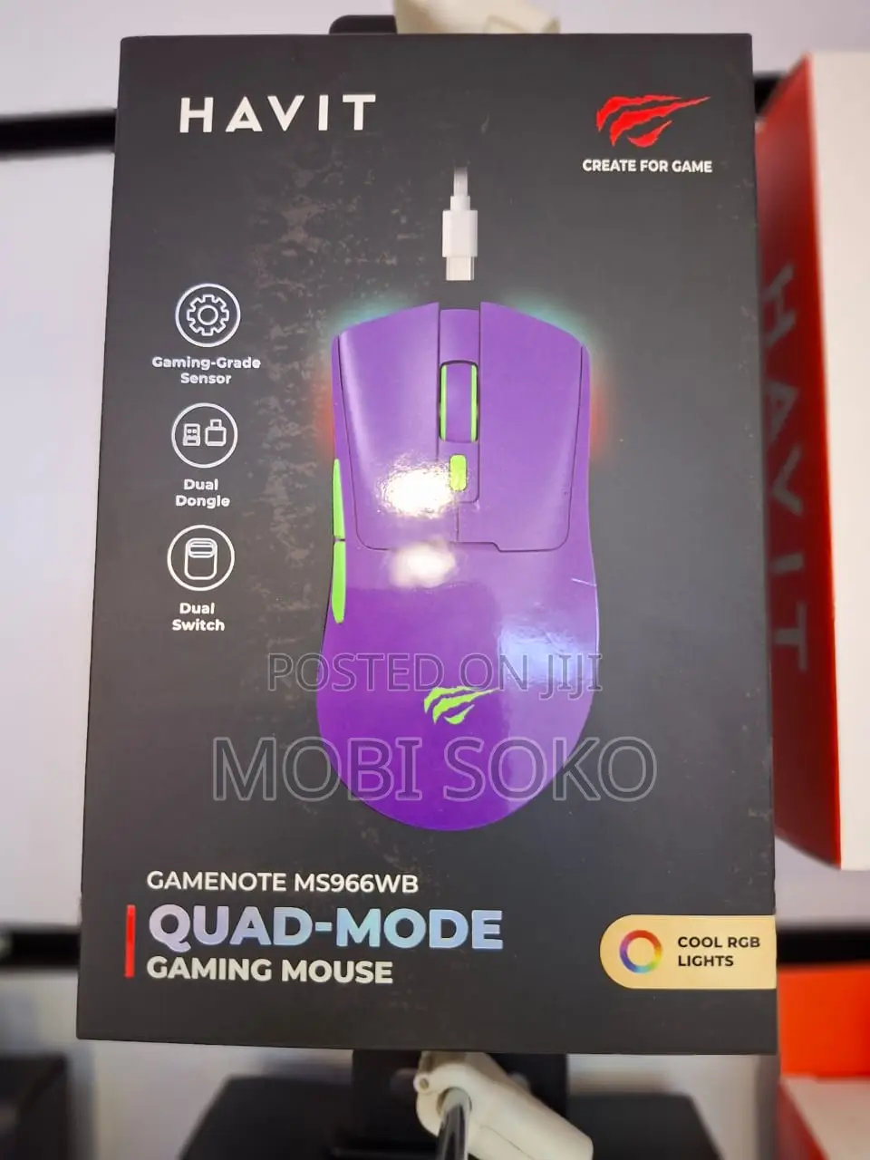 Havit Gaming Mouse Ms966wb Quad-Mode