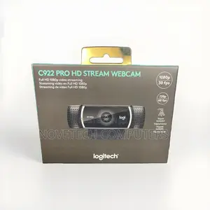 Authentic Logitech C922 Pro Stream Hdwebcam Black 960-001087 Brand New